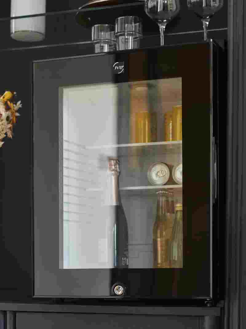 Glass Door Minibar