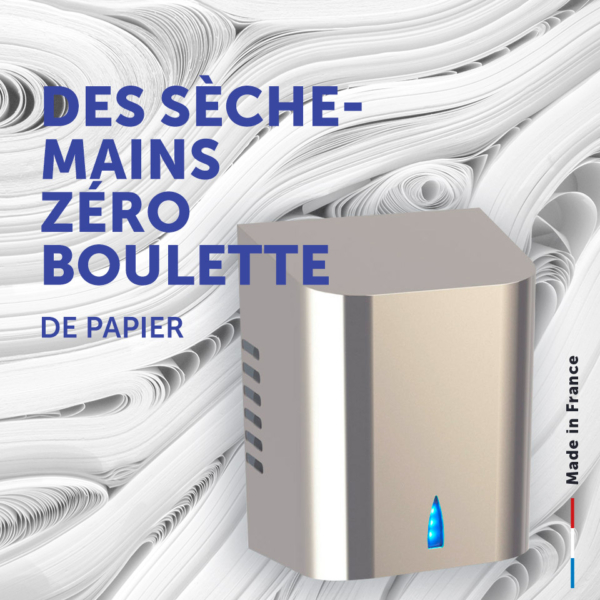 Zéro Gaspillage Avec Sèche Mains JVD