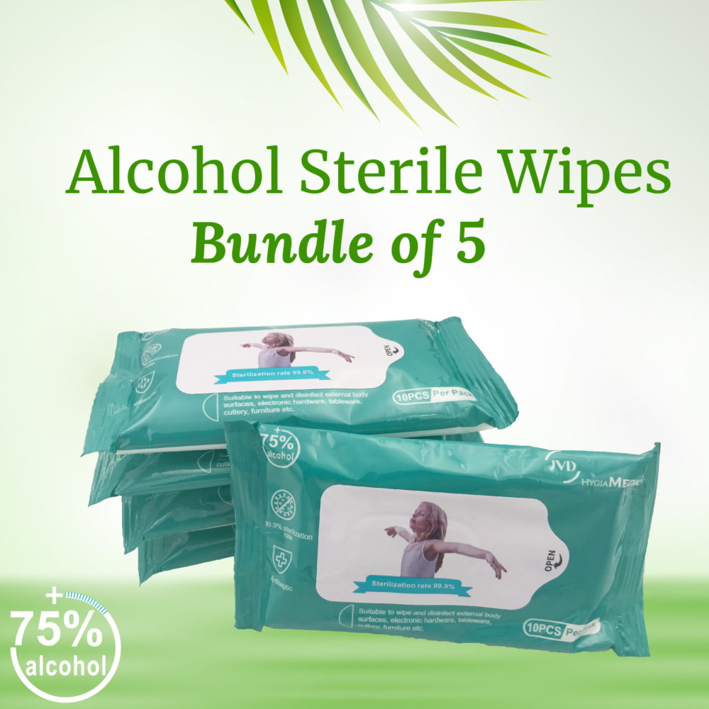 PACKET ALCOHOL STERILE WIPES