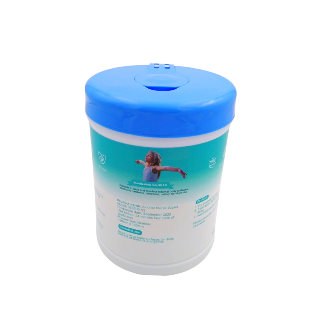 BOTTLE ALCOHOL STERILE WIPES  
