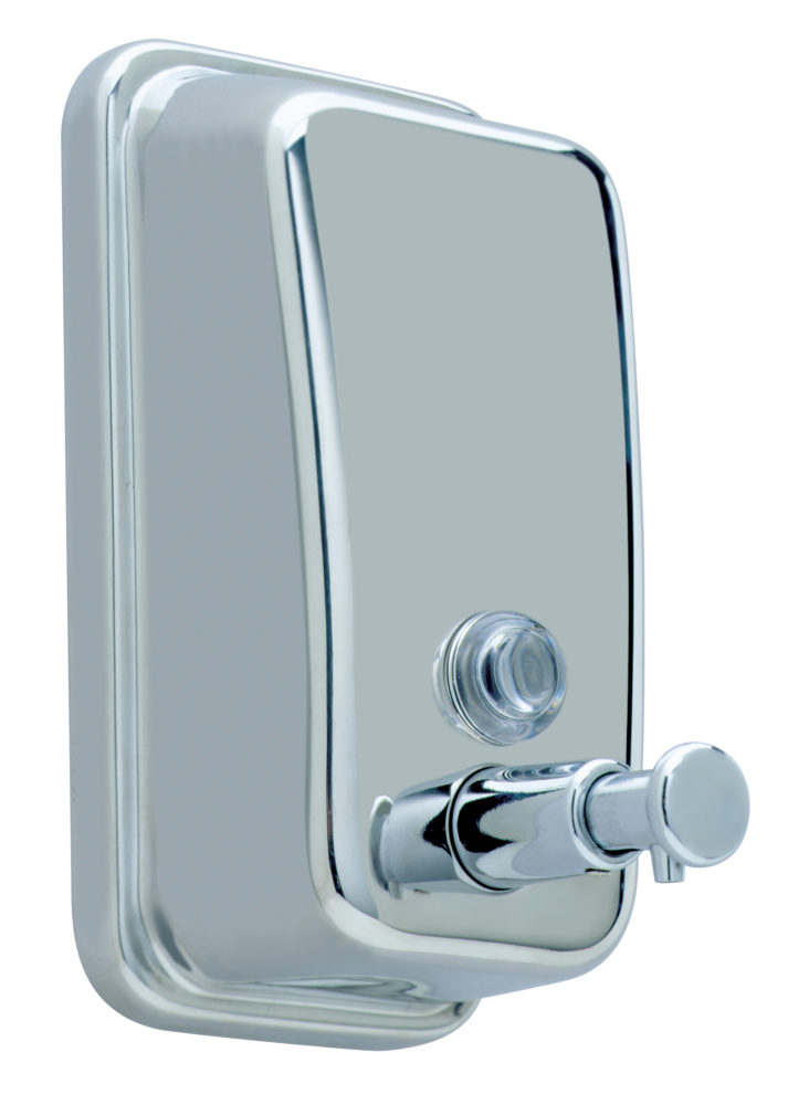Soap dispenser SAVINOX 450ml shiny stainless steel