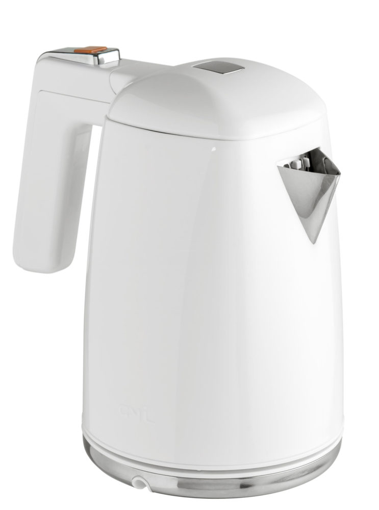 DIVA Kettle 1.0L White, Double-wall, Cool touch