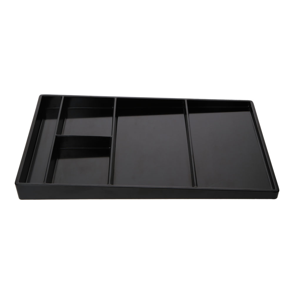 Palete amenity tray with 5 compartments