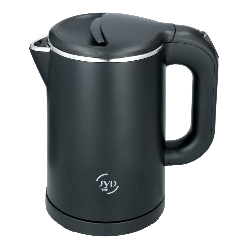 Azure kettle 0.8L, double-wall; Matt Black color