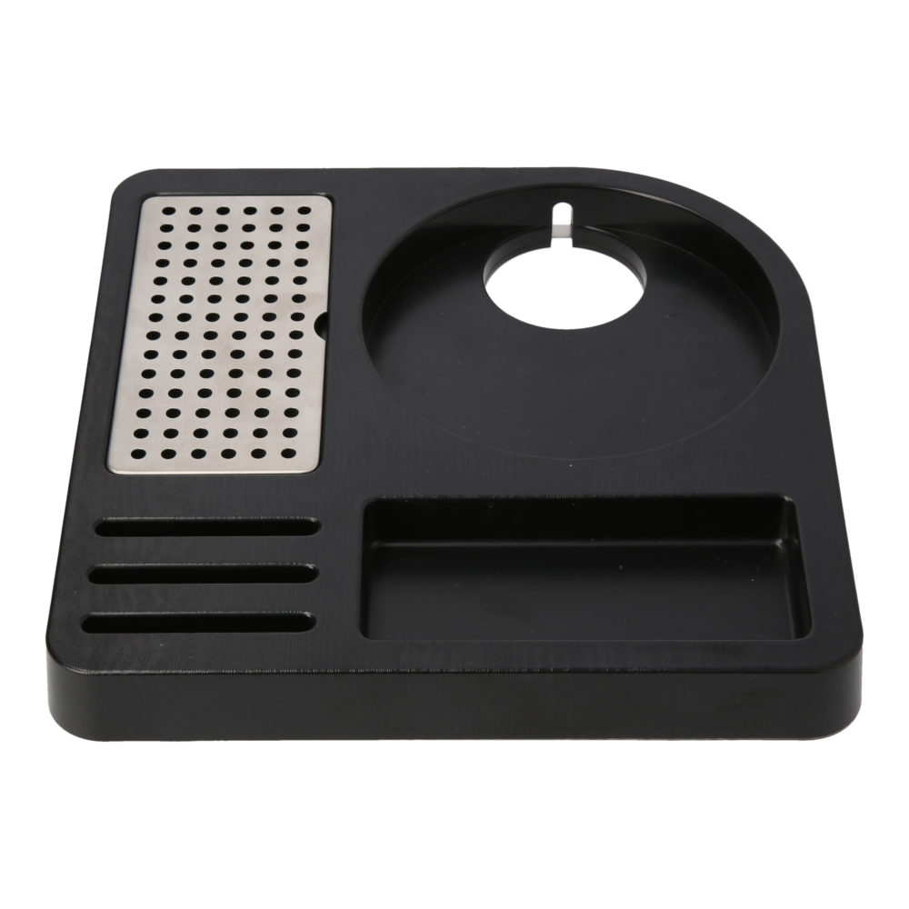 Continental Combo Tray H40/L250/D250mm, ABS material, S/S tray, wood grain finishing, Black color
