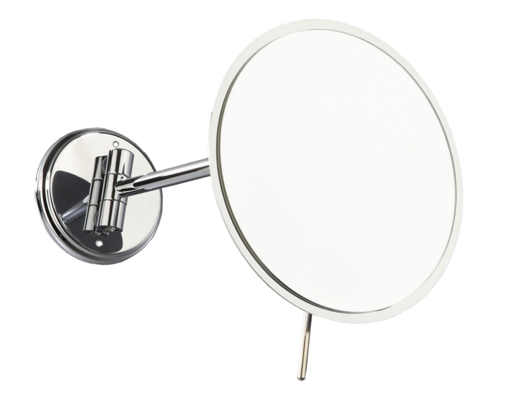 Chrome-plated brass 1-arm mirror