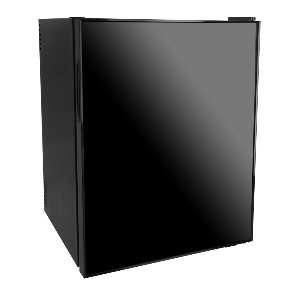 BG30 solid door with black-tinted glass, dual thermo-absorption, 30L
