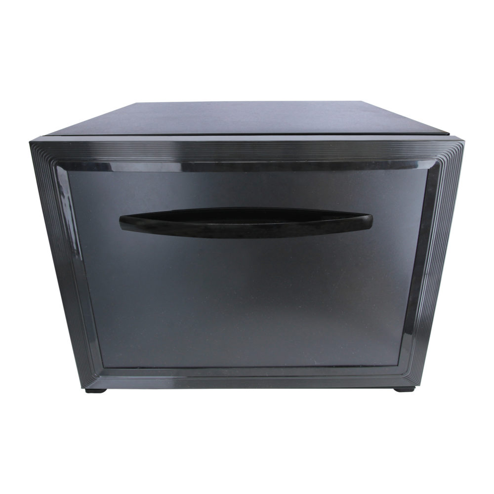 DM-CP50 drawer minibar, smart-compressor, with door handle, black, VDE plug