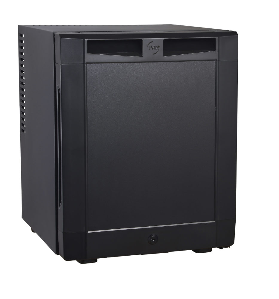 EC30 thermo-absorption solid door minibar with lock,  Black, VDE plug