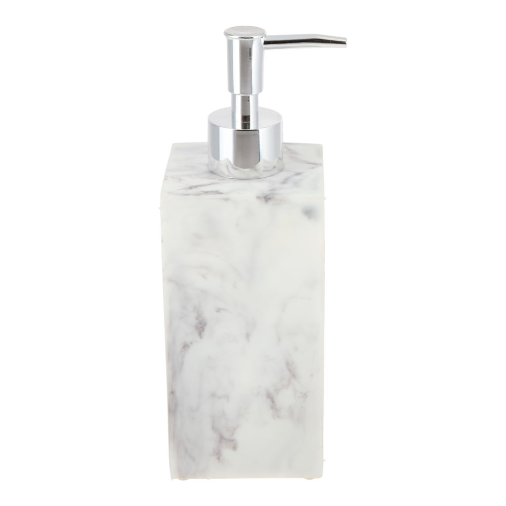 Carrera Resin White Marble Series Soap Dispenser